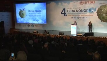 4. Bursa Uluslararası Gıda Kongresi başladı