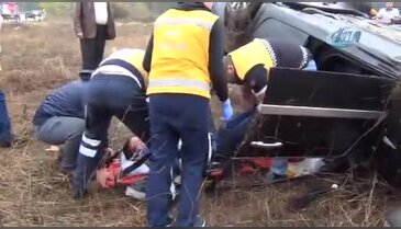 Bursa'da yağışla gelen kaza: 4 yaralı