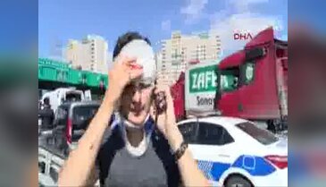İstanbul'da otobüs devrildi! Yaralılar var