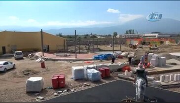 Bursa Ayçiçeği masal köyü parkı açılış için gün sayıyor