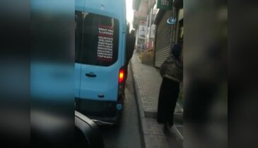 Tıka basa minibüste tehlikeli yolculuk
