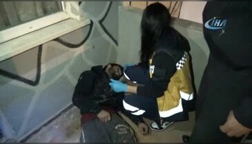 Bursa'da uyuşturucunun etkisiyle kendini balkona kilitledi