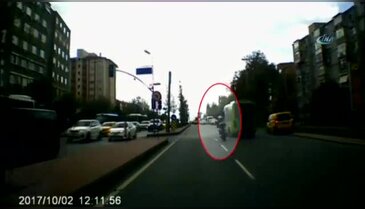 İstanbul trafiğinde tehlikeli hareketler
