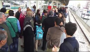 Bursa'da metro rezaleti!