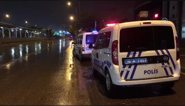 Bursa'da kask takmadı canından oldu