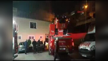 Bayrampaşa'da stadyumda yangın