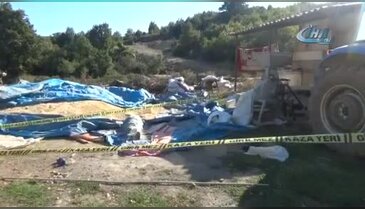 Bursa'da kolunu arpa makinesine kaptıran Suriyeli genç kız öldü
