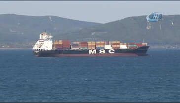 Çanakkale Boğazı'nda gemi arızası