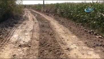 Bursa'da belediyen çiftçilere yol desteği