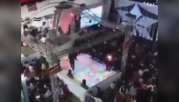 Düğünde maganda dehşeti
