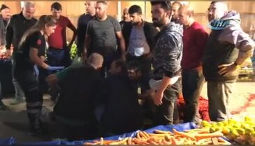 Bursa'da mandalina yüzünden 2 pazarcıya kurşun yağdırdı