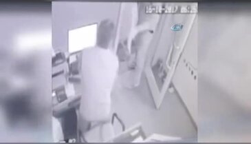 Kar maskeli gaspçıya böyle direndi