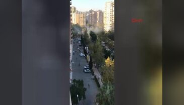 Mersin'de patlama: Bölgeye çok sayıda polis sevk edildi