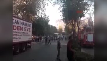 Mersin'de patlama oldu