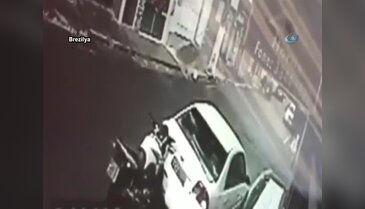 Önce çarptı sonra kaçtı