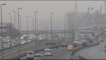 İstanbul'da sis etkili oldu