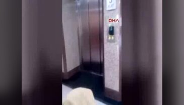 Asansörle çöp taşınıp, hastaların bekletilmesine tepki