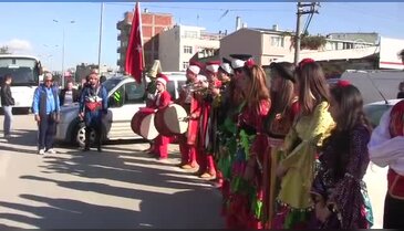 Bursa Emniyet müdürüne Romanlardan renkli karşılama