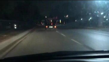 Asker uğurlamasında tehlikeli yolculuk