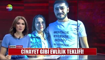 İzmir'de 'cinayet gibi' evlilik teklifi