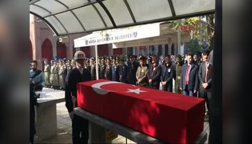 Bursa şehidini sonsuzluğa uğurladı!