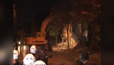 Gece yarısı yıkım gerginliği