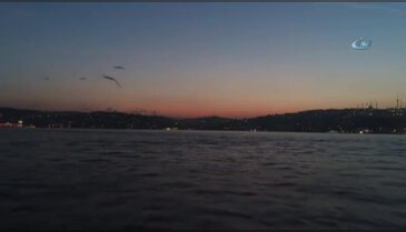 Gün doğumu havadan görüntülendi