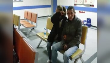 Çorlu'da çocuklarının evden attığı çift, hastaneye sığındı