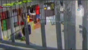 Sokak ortasında infaz kamerada
