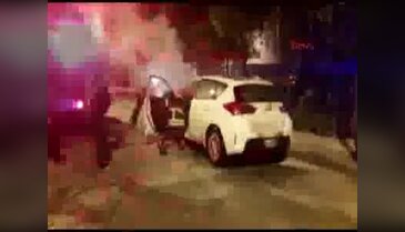 Polis müdürünün arabasını yaktı!