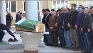 Bursa'da karısı tarafından öldürülen adam son yolculuğuna uğurlandı