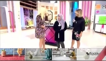 Zahide Yetiş'in programına katılan sakallı kadın olay oldu