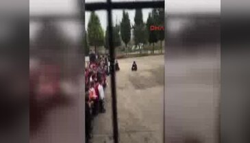 Öğretmenler Günü'nde şok görüntü