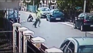 Kapkaççı sokak köpeğine takıldı