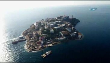 Yassıada'nın son hali havadan görüntülendi