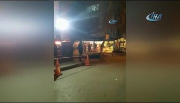 Bursa'da Suriyelilerin sokak kavgasında sandalyeler havada uçuştu