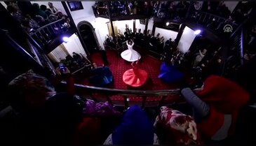 Bursa'da Karabaş-i Veli Tekkesi'nde Mevlit Kandili