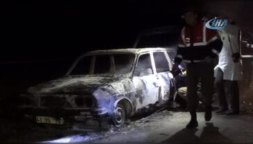 Köy yolunda şoke eden olay! Yanmış halde bulundular...