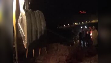 Bursa'da İnegöl-Yenişehir karayolunda çökme
