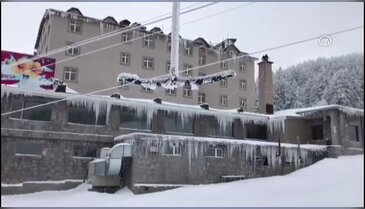 Bursa Uludağ'da yoğun sis