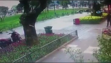 Motosiklet sürücüsü ölümden döndü