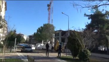 Bursa İhsaniye'de vinç dehşeti!