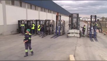 Bursa'da hayali pilot olmaktı, forklift operatörü oldu