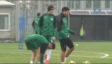 Bursaspor'da Trabzonspor maçı hazırlıkları sürüyor