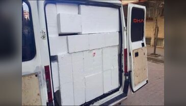 Bomba yüklü minibüsün başında 20 saat nöbet!