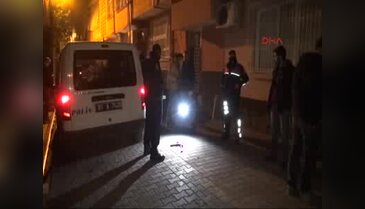 Abisi bıçakladı, o öldürmek isterken yakalandı