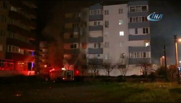 Bilgisayar patladı, ev küle döndü! Yaralılar var