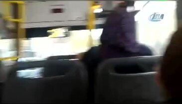 Otobüs şoförü karnı acıkınca yolcuları bırakıp gitti