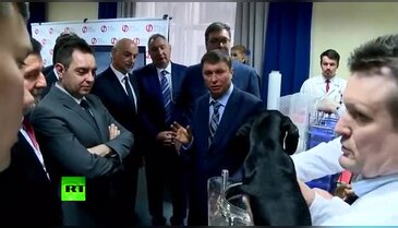 Rusya'da yapılan sıvı soluma deneyinin görüntüleri ortaya çıktı