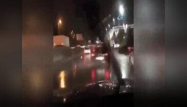 O trafik magandası yakalandı
